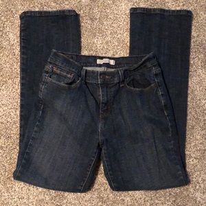 Levi’s 515 bootcut jeans, dark wash, size 8